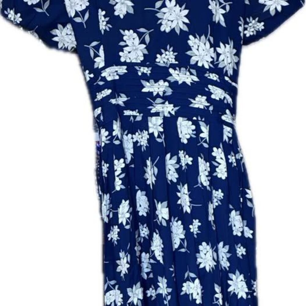 Karin Stevens Floral Midi Dress Size 16